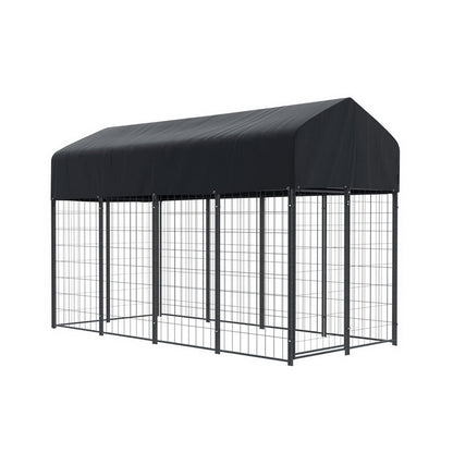 i.Pet Dog Kennel Extra Large House Outdoor Playpen Pet Puppy Metal Backyard