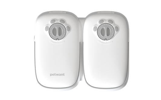 2 Meal Automatic Pet Food Feeder Timer for Dogs, Puppies & Cats