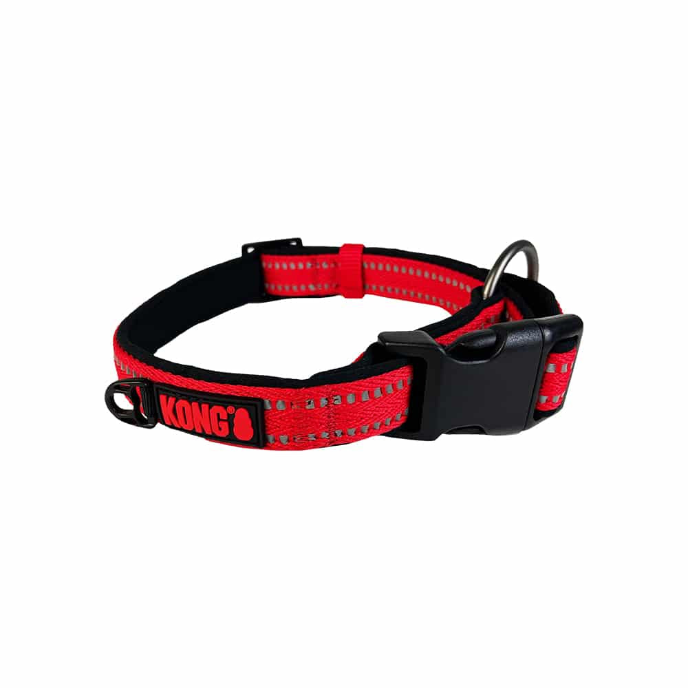 KONG Nylon Red Collars Small