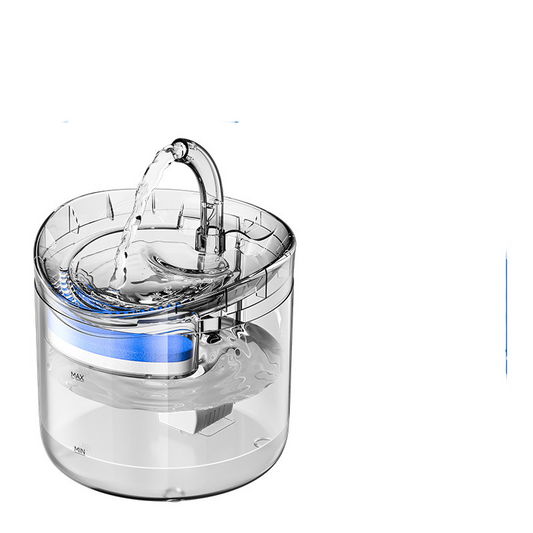 Transparent pet charging water dispenser [including adapter] 165 * 165 * 172mm