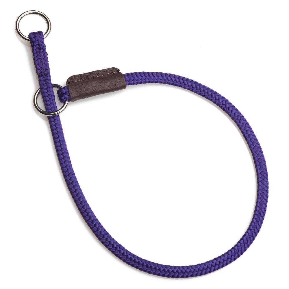 Mendota Products Fine Show Slip Collar 22in (56cm) - Made in the USA - Purple