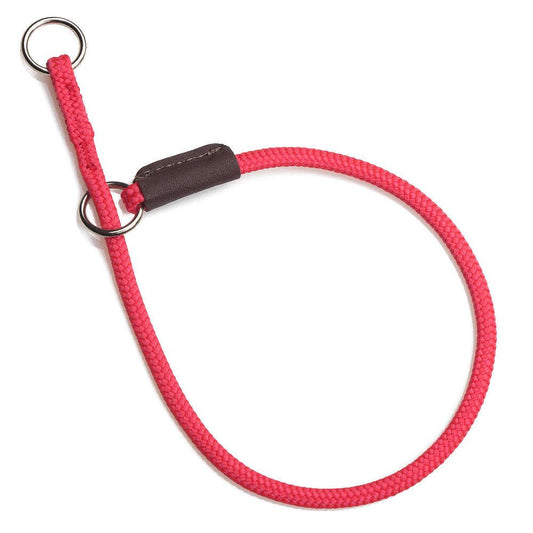 Mendota Products Fine Show Slip Collar 24in (61cm) - Made in the USA - Red