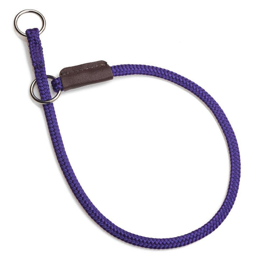 Mendota Products Fine Show Slip Collar 24in (61cm) - Made in the USA - Purple