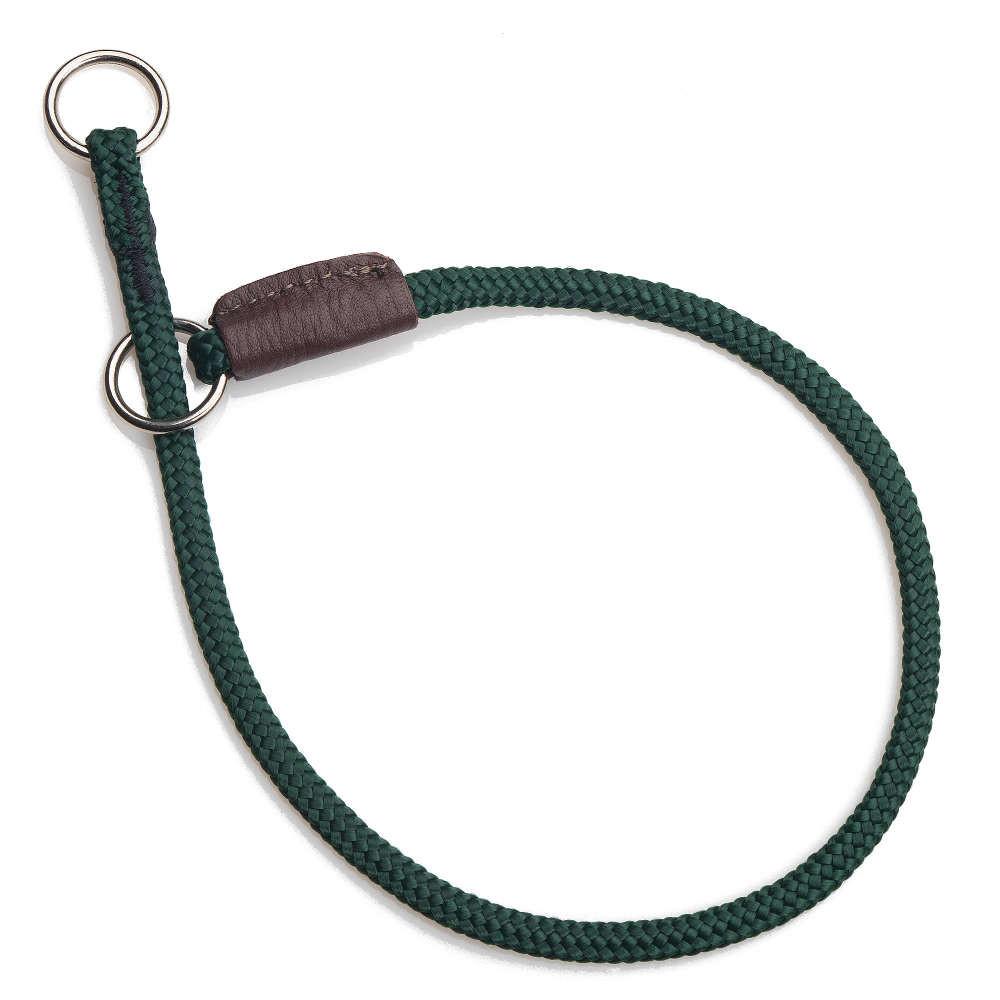 Mendota Products Fine Show Slip Collar 26in (66cm) - Made in the USA - Hunter Green