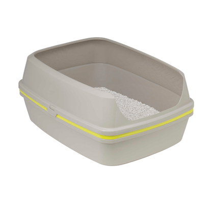 Scoop Free Cat Litter Box, Moderna Lift-to-Sift Grey, Jumbo